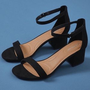 Lane Bryant Block Heel Sandals - WIDE - 10W